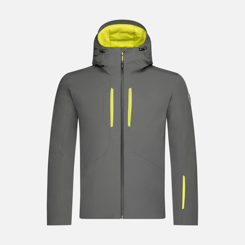 Veste De Ski Homme Rossignol Strawpile JKT – Gris Onyx – Modèle 23N (neuf Avec étiquettes)
