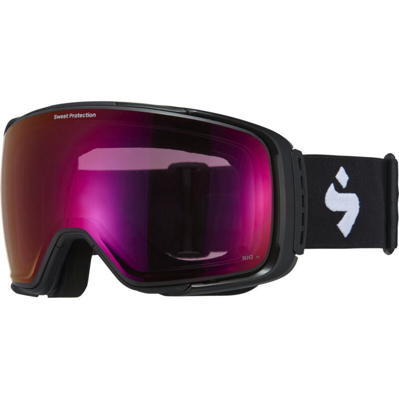 Sweet Protection Interstellar RIG Reflect - Masque ski homme Matte Black / Black RIG Bixbite