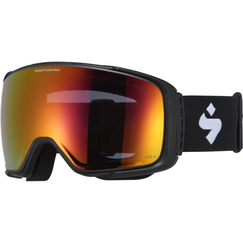 Sweet Protection Interstellar RIG Reflect BLI - Masque ski homme Matte Black / Black RIG Topaz & RIG Light Amethyst