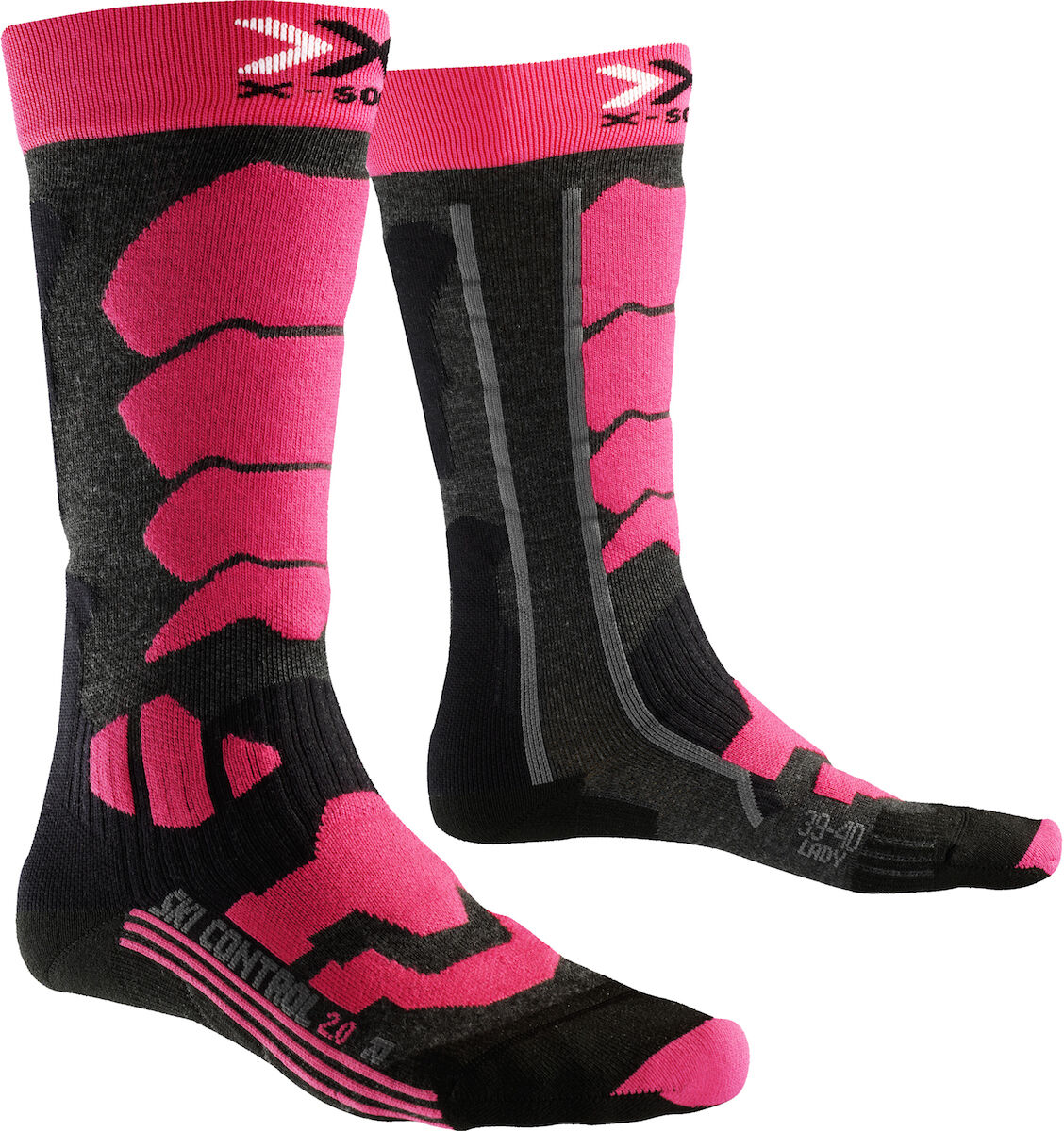 X-Socks Ski Control Lady 2.0 - Chaussettes ski femme | Hardloop
