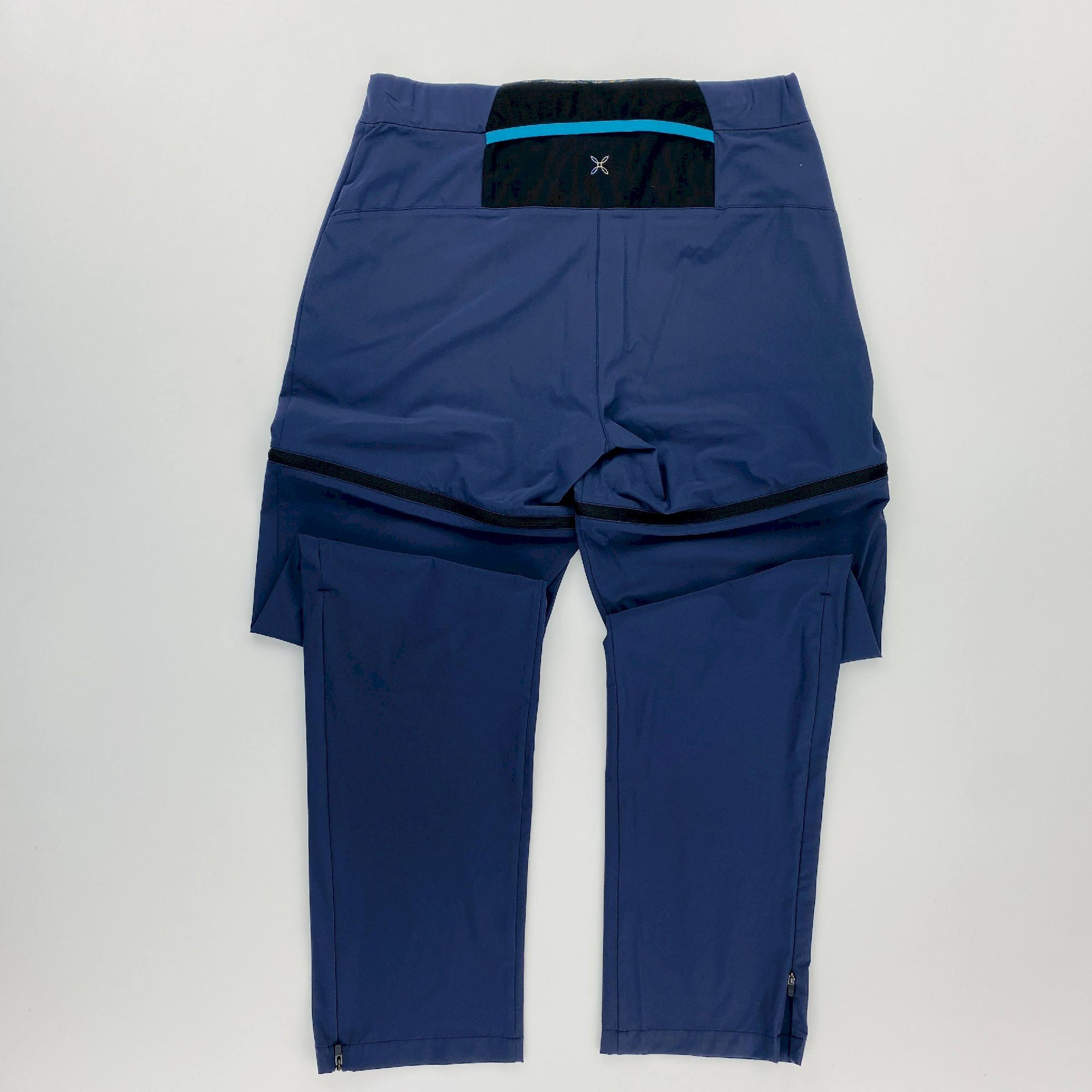 Montura Rise Zip Off Pants Woman - Second Hand Spodnie damskie - Niebieski - S | Hardloop