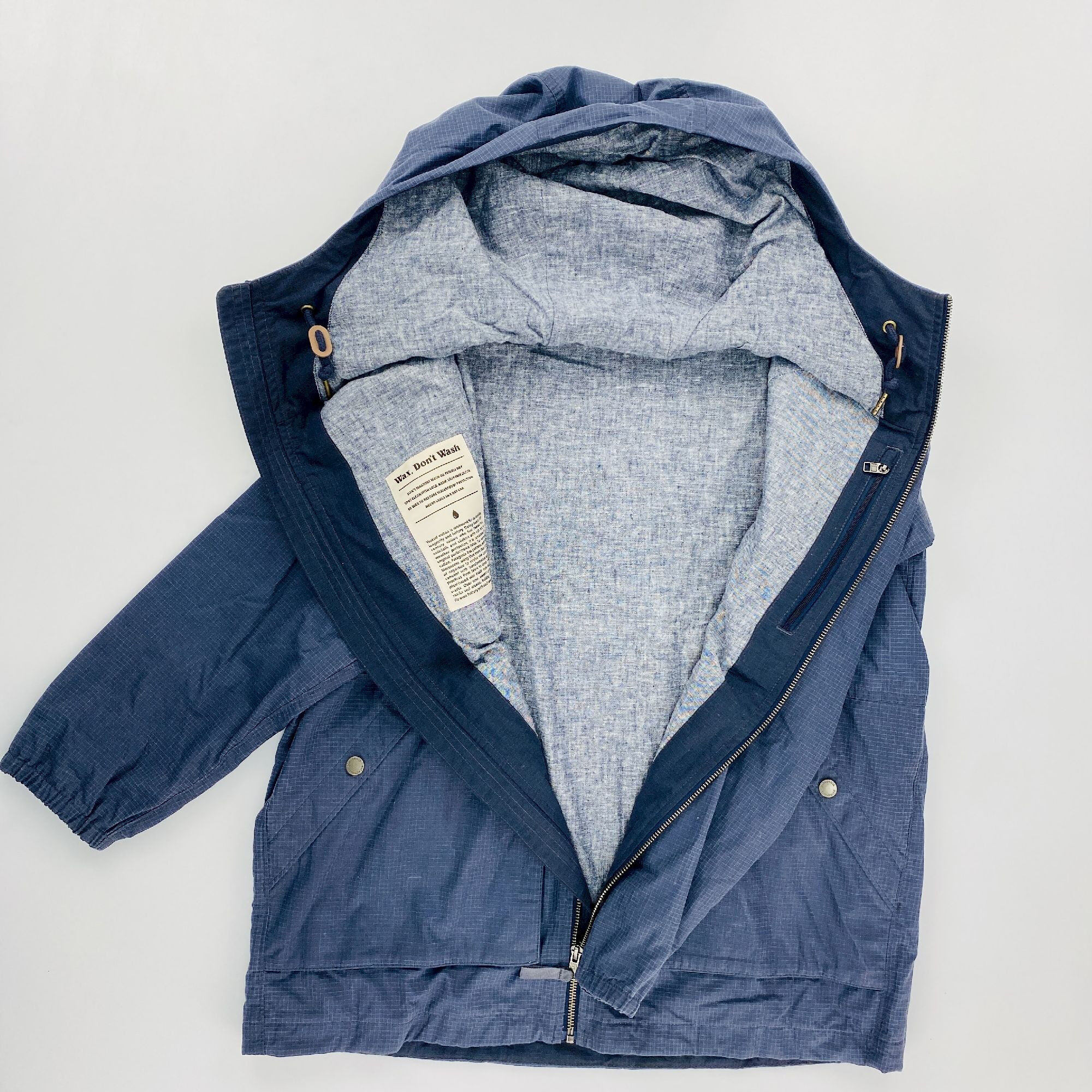 Patagonia Lw Waxed Cotton Jkt - Second Hand Jacke - Herren - Blau - M | Hardloop