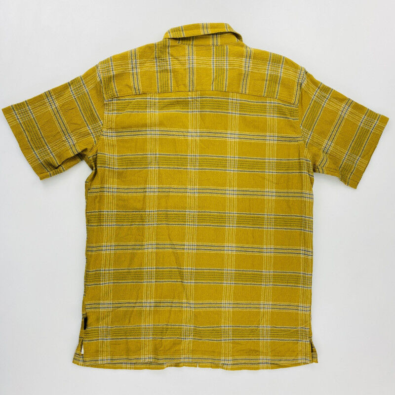 Patagonia A/C Shirt - Tweedehands Overhemd - Heren - Geel - M | Hardloop