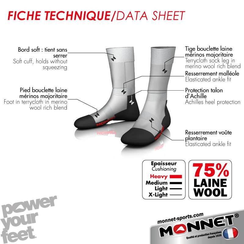 Monnet - Trek Comfort - Walking socks