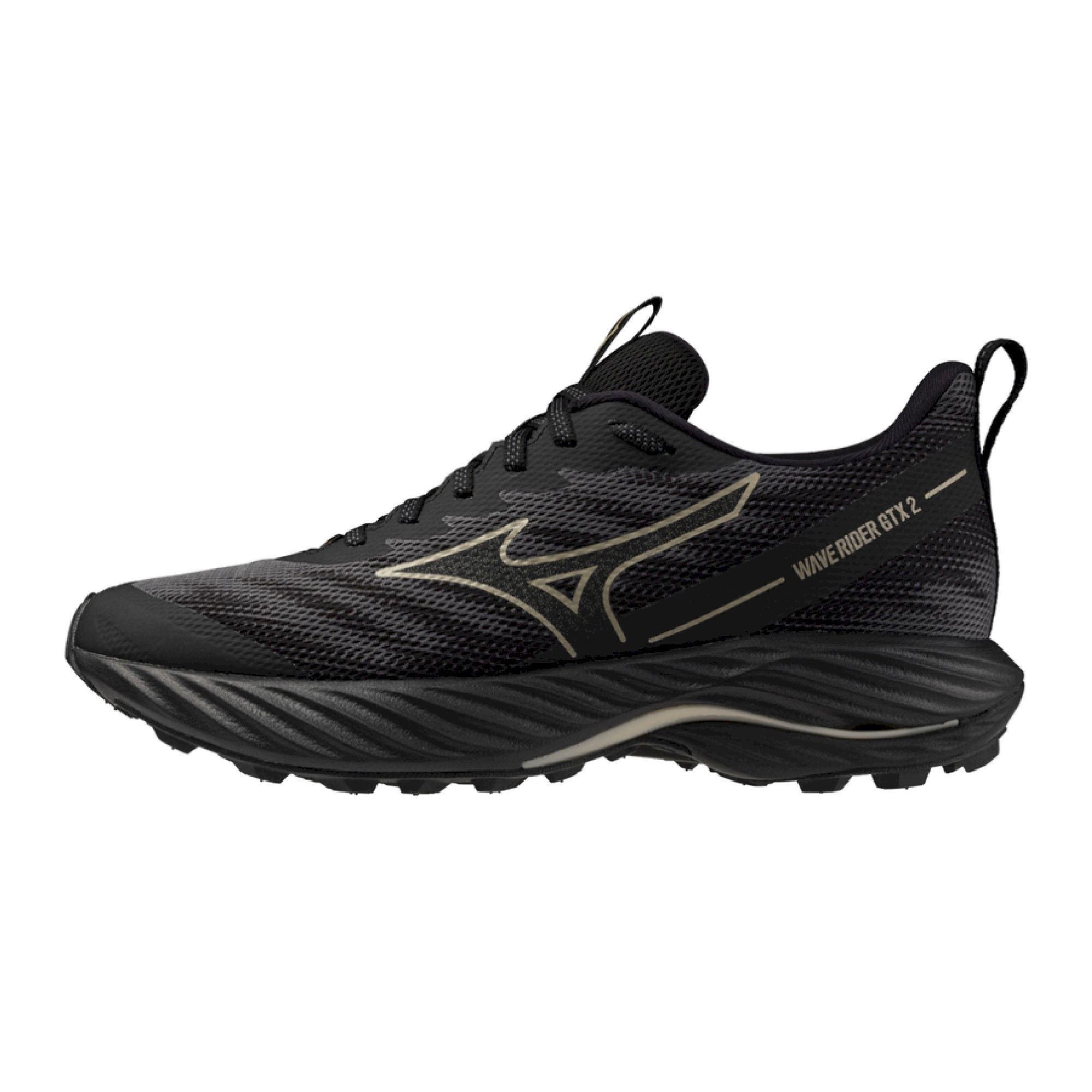 Mizuno Wave Rider GTX 2 Chaussures trail femme Hardloop