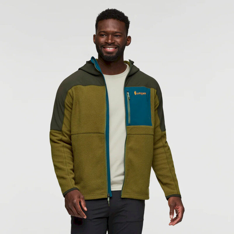Abrazo Hooded Full-Zip Fleece Jacket - Bluza polarowa meska