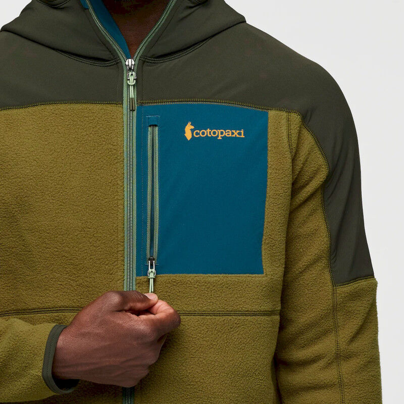 Cotopaxi Abrazo Hooded Full-Zip Fleece Jacket - Fleecetröjor - Herr | Hardloop