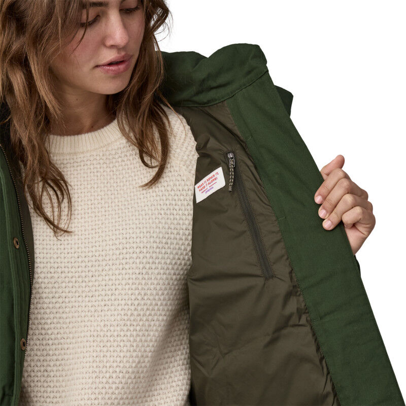 Patagonia Cotton Down Parka - Parkatakki - Naiset | Hardloop