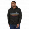 Patagonia Line Logo Ridge Stripe Uprisal Hoody - Felpa con cappuccio - Uomo