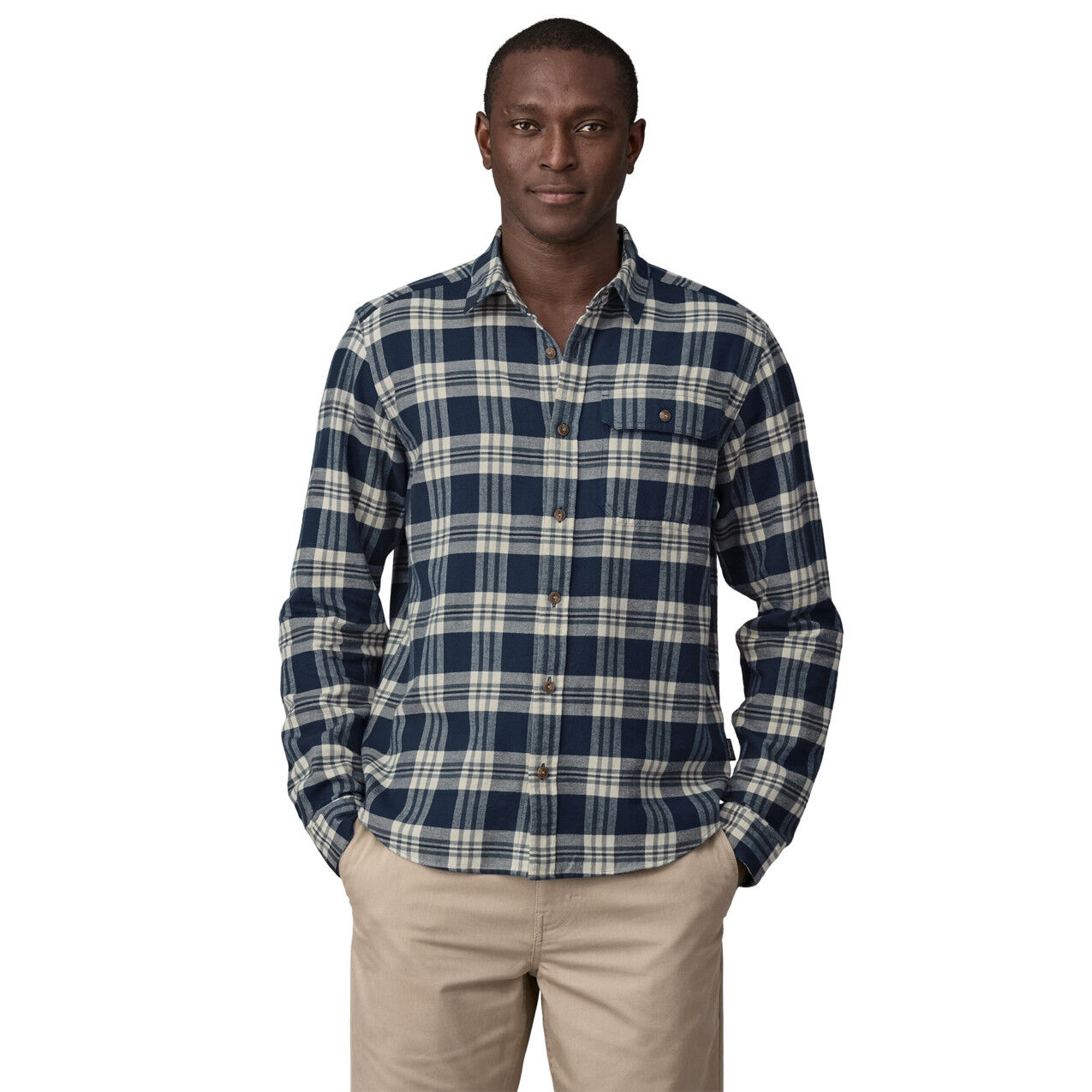 Patagonia Men's Long-Sleeved Lightweight Fjord Flannel Shirt - Camicia - Uomo | Hardloop