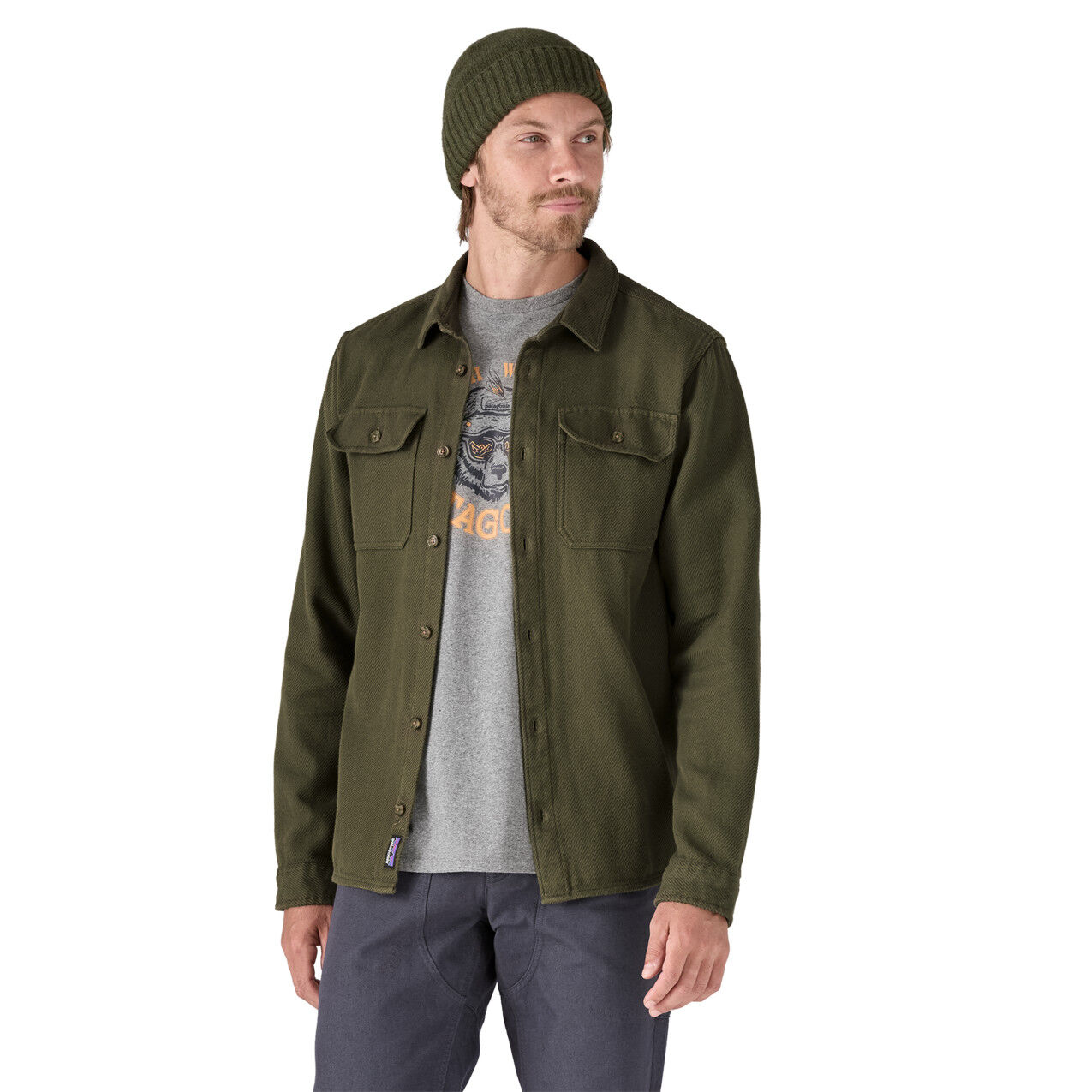 Patagonia Fjord Loft Shirt - Hemd - Herren | Hardloop
