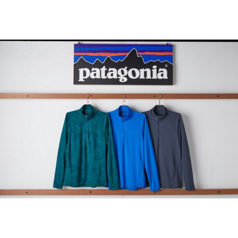 Patagonia Cap MW Zip Neck - Sous-vêtement technique homme | Hardloop