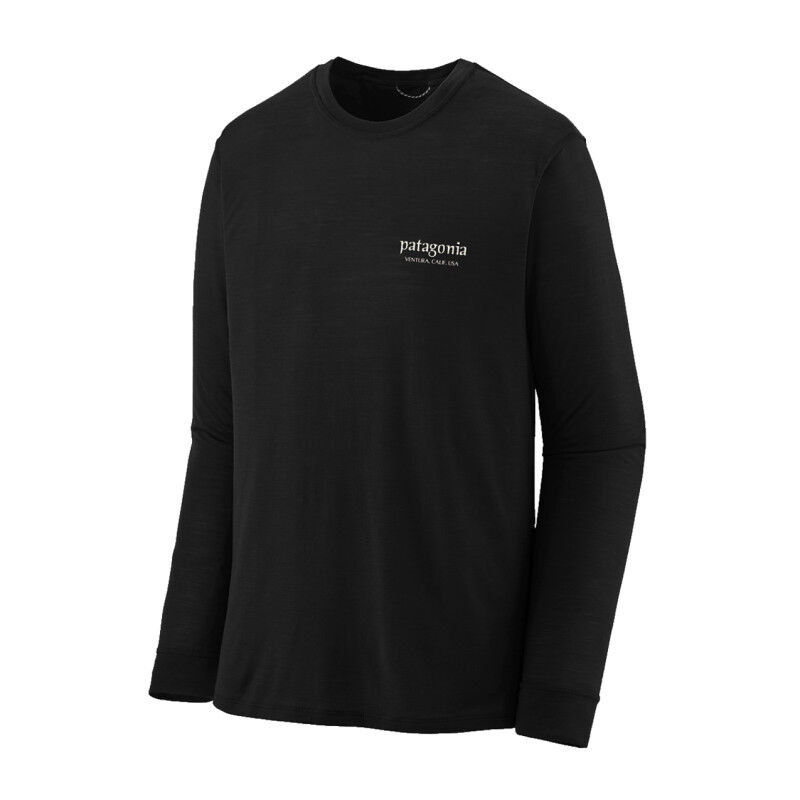 L/S Cap Cool Merino Graphic Shirt - T-paita - Miehet