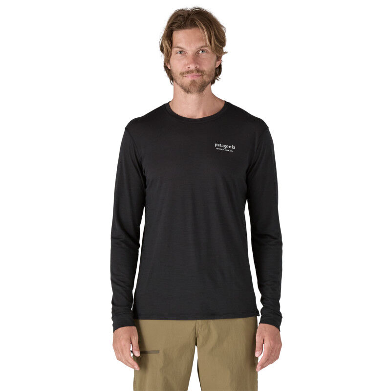 Patagonia L/S Cap Cool Merino Graphic Shirt - T-shirt - Uomo