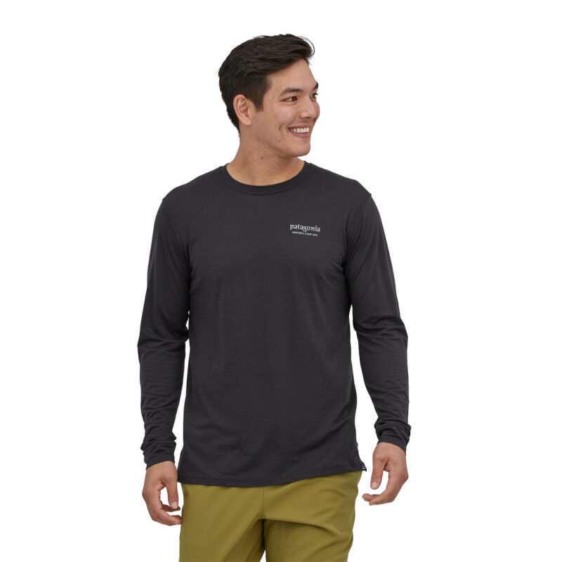 Patagonia L/S Cap Cool Merino Graphic Shirt - T-shirt - Uomo