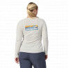 Patagonia L/S Cap Cool Daily Graphic Shirt - T-shirt femme | Hardloop