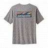 Boardshort Logo Abalone Blue: Feather Grey