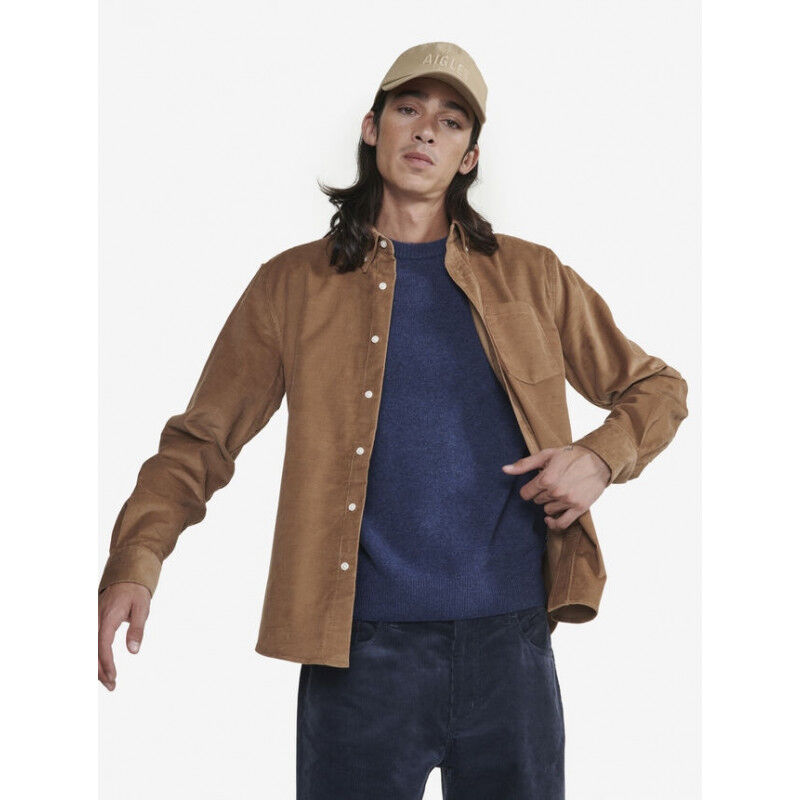 Aigle Chemise Velours Poches - Chemise homme | Hardloop