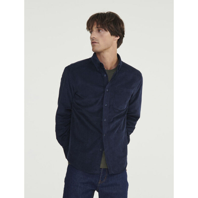 Chemise Velours Poches - Camisa homem