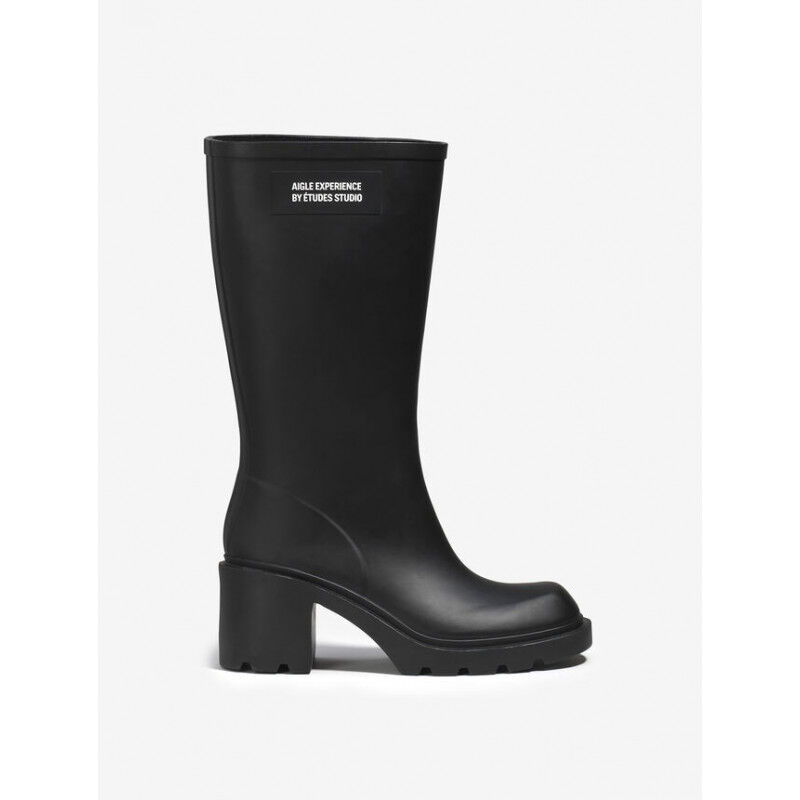 Aigle Damen Gummistiefel Schwarz Aigle Monceau XP Gummistiefel