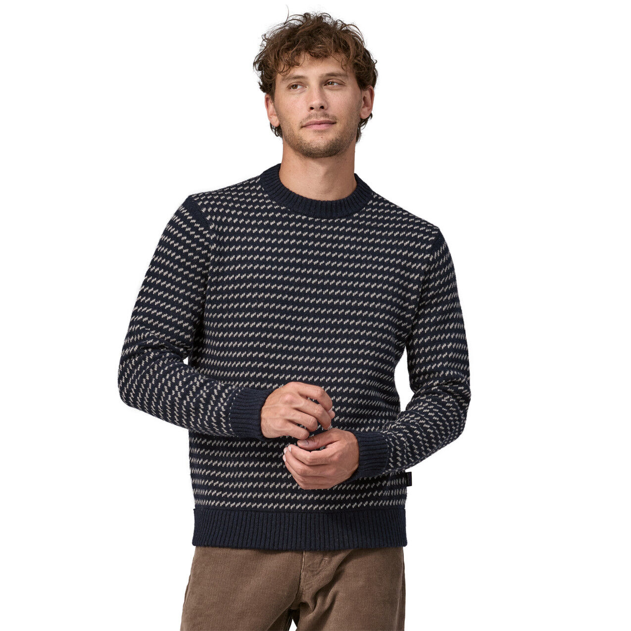 Recycled Wool Sweater Jumper Men s