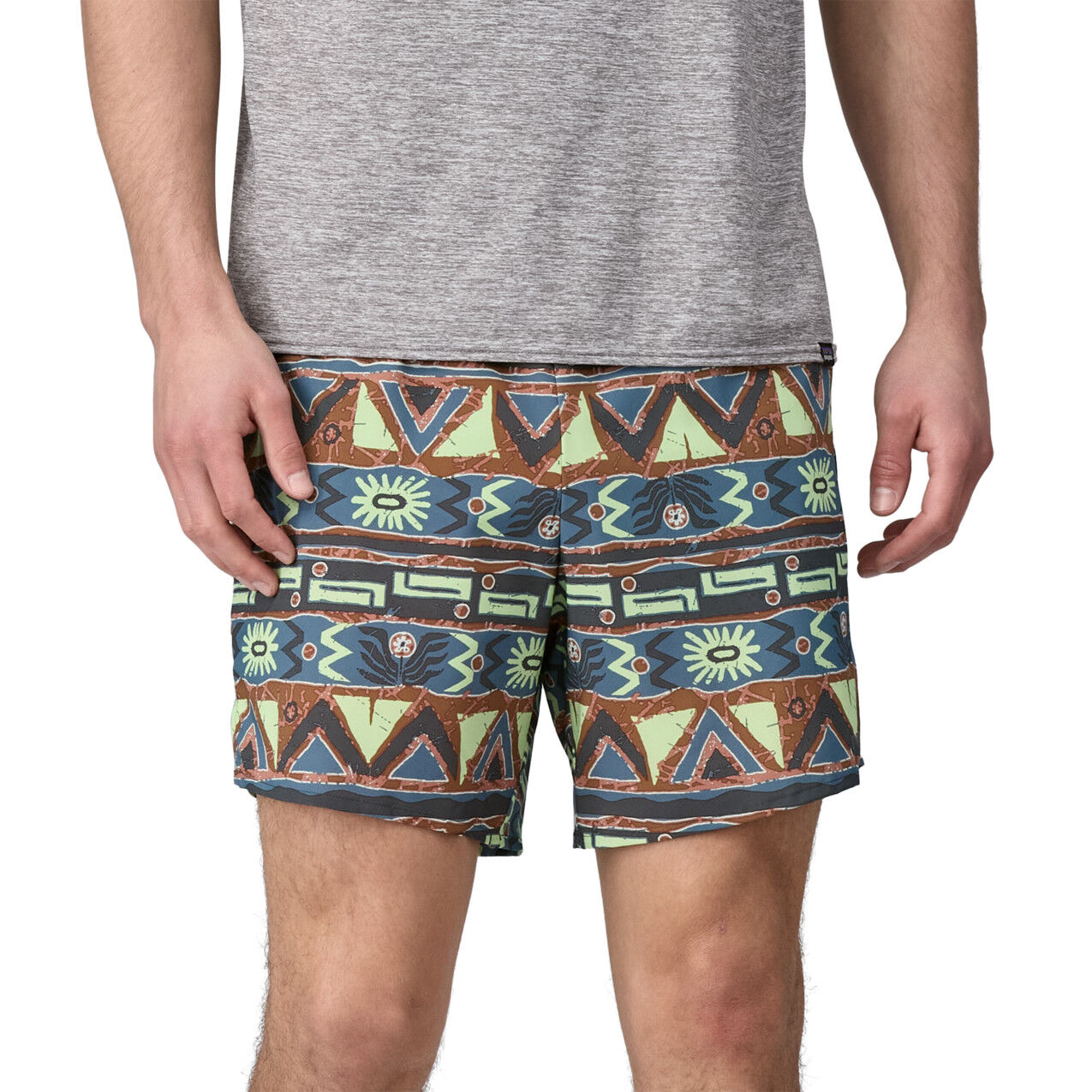 Mens patterned running shorts on sale