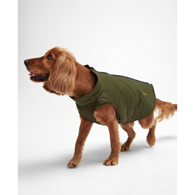 Barbour Reversible Quilt Borg Fleece Dog Coat Hundemantel