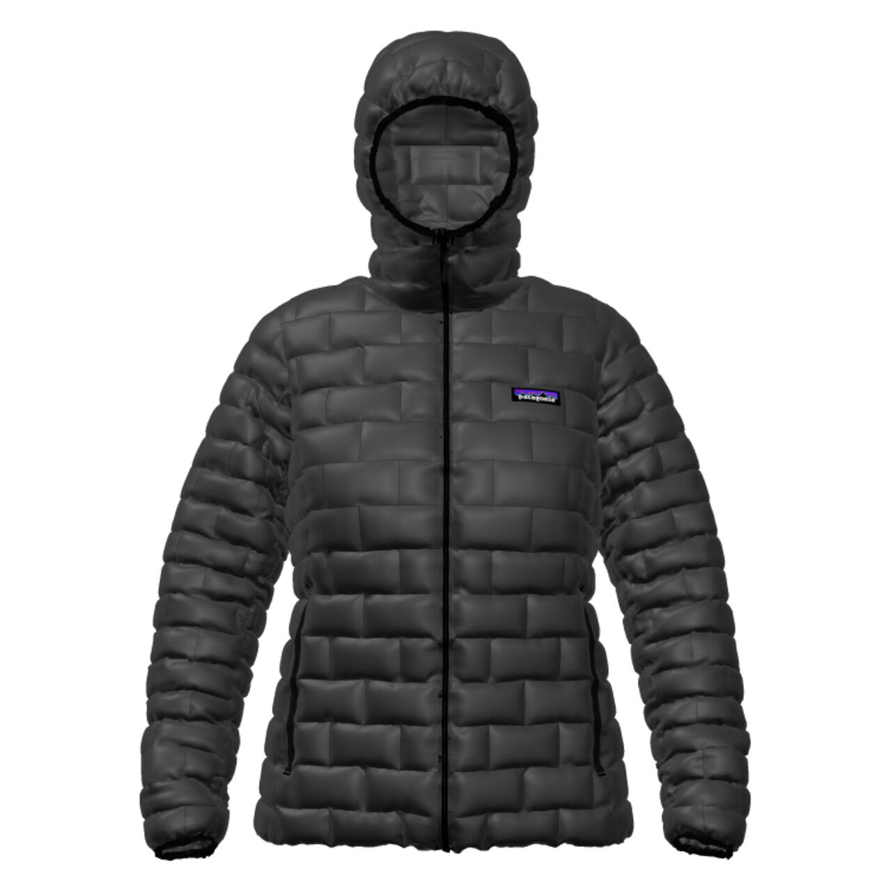 Patagonia black hooded jacket online