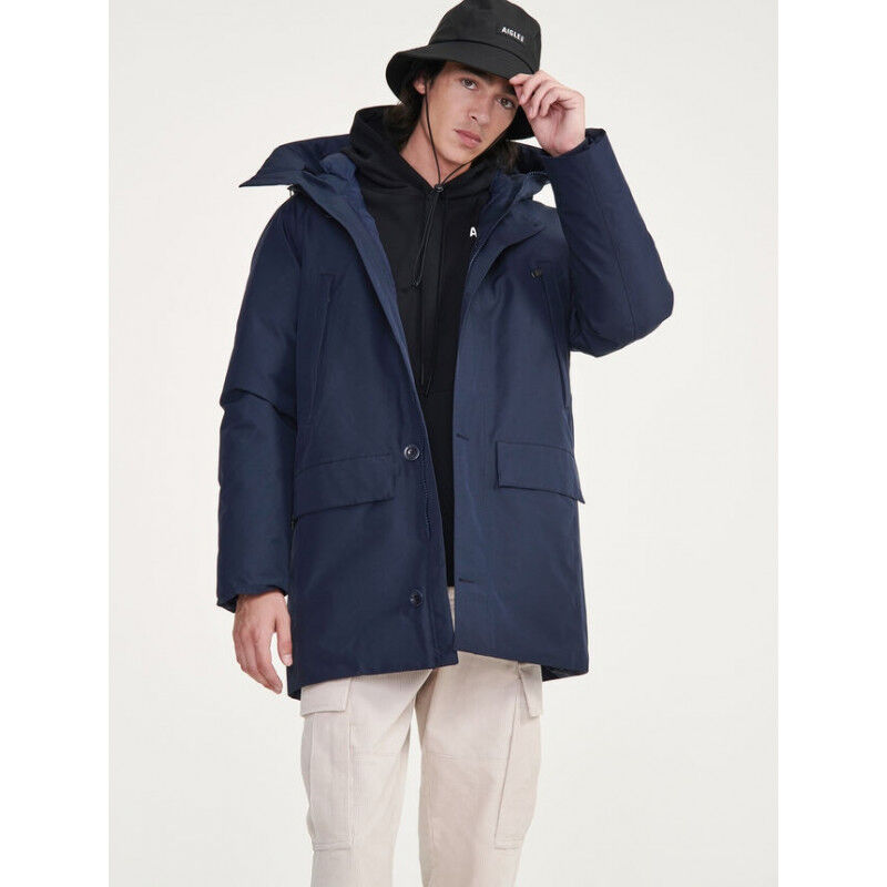Aigle Parka Longue Duvet Gore-Tex 2L Capuche Parka Hombre