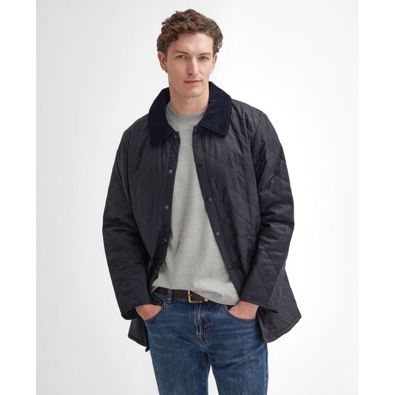 Barbour black quilted jacket hotsell