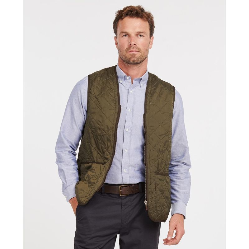 Barbour Polarquilt Waistcoat Zip-In Liner - Bezrękawnik puchowy męski | Hardloop