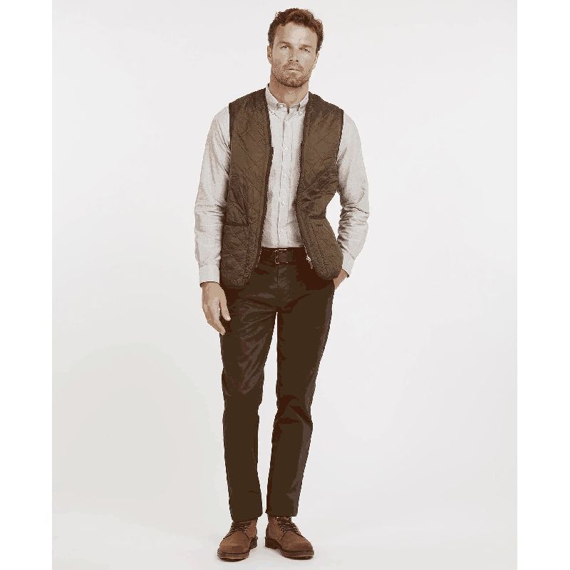 Barbour Polarquilt Waistcoat Zip-In Liner - Daunenweste - Herren | Hardloop