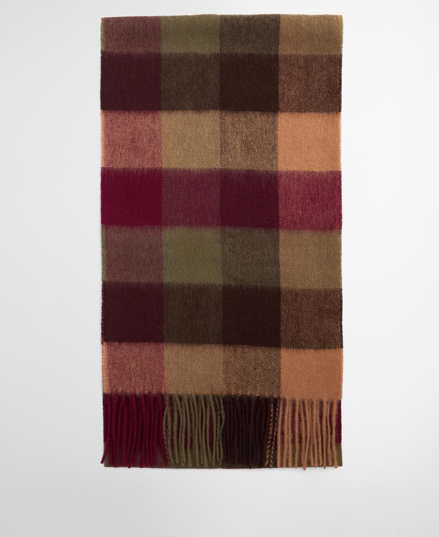 Barbour Lambswool Tattersall Scarf - Sciarpa | Hardloop