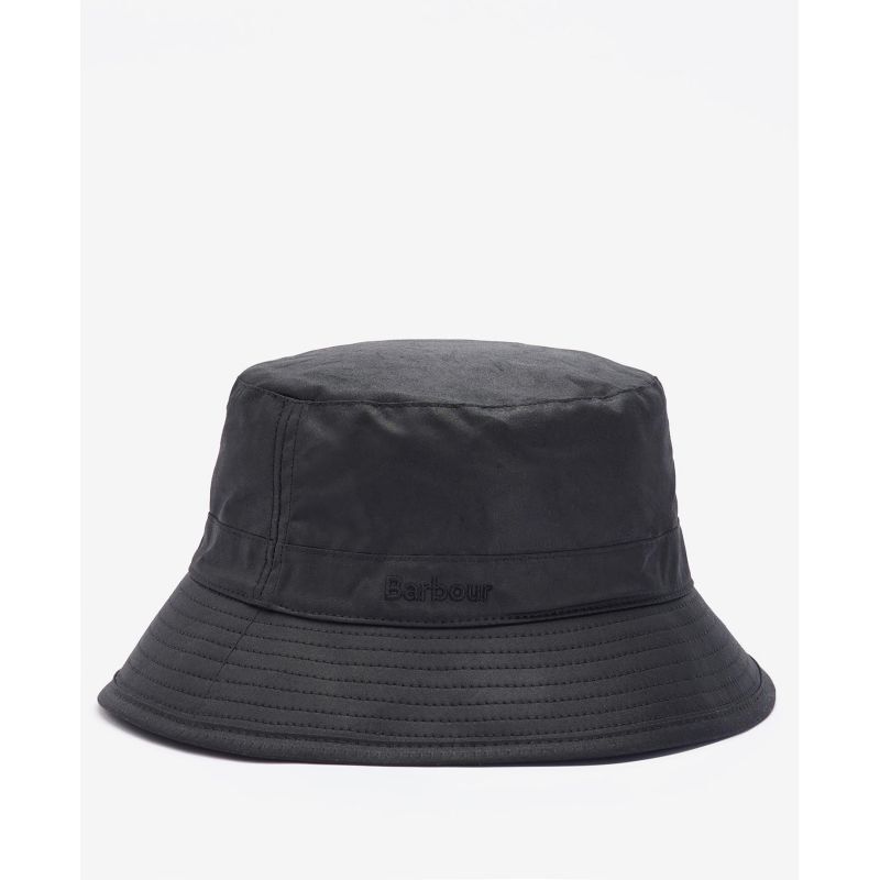 Black barbour hat online