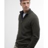 Barbour Holden Half Zip Knitted Jumper - Merinotrui - Heren | Hardloop