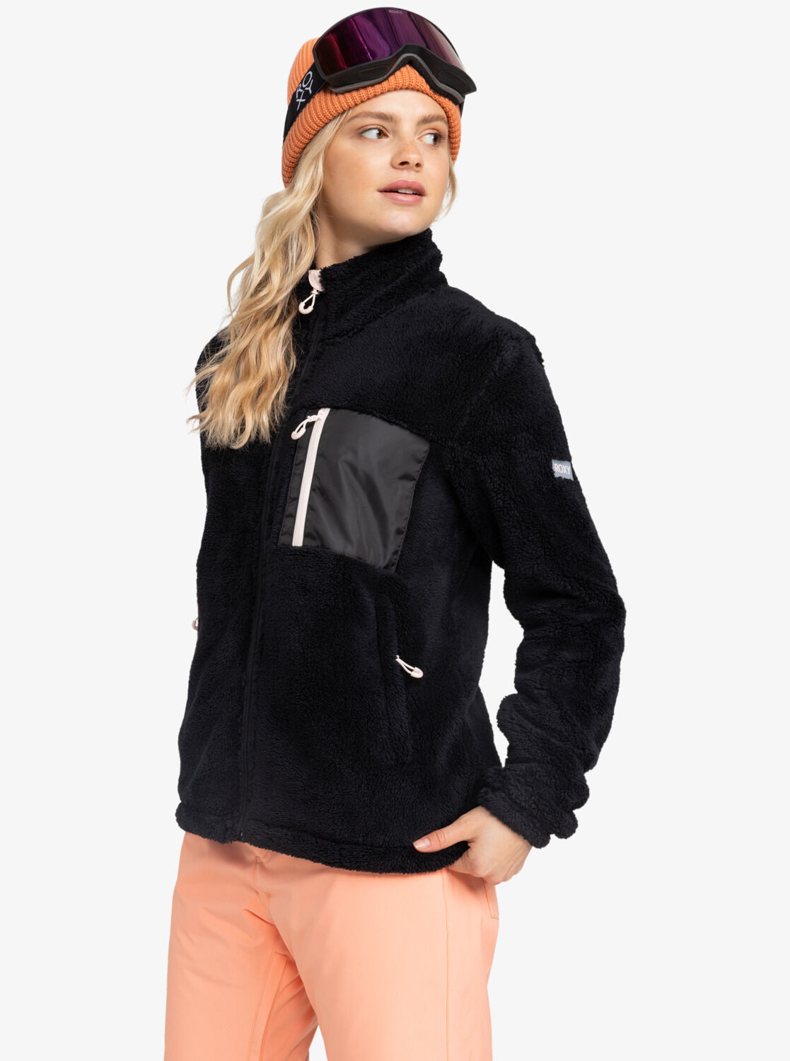 Roxy Alabama Full Zip Solid - Giacca in pile - Donna | Hardloop