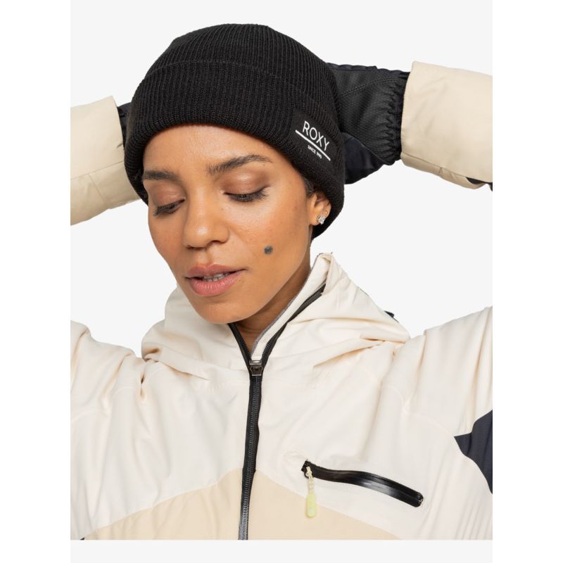 Roniky Damen Beanie Mit Satin-Futter – Atmungsaktiv, Verstellbar – Für Schlaf & Alltag