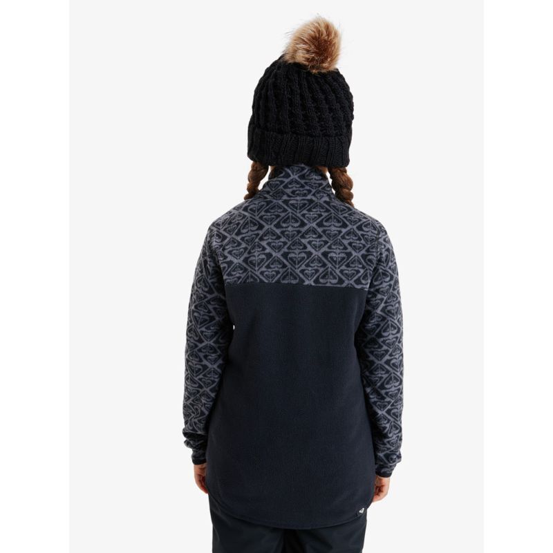 Roxy Whitecamp Half Zip Girl - Fleecetakki - Lasten | Hardloop
