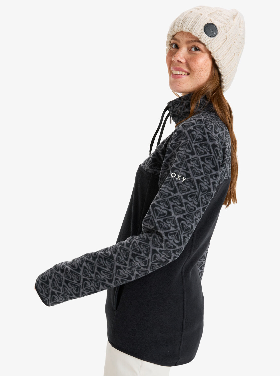 Roxy Sayna Half Zip - Bluza polarowa damska | Hardloop