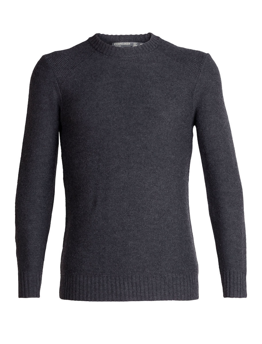 Icebreaker Waypoint Crewe Sweater - Sweter z wełny Merino męski | Hardloop