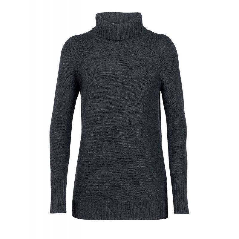 Icebreaker Waypoint Roll Neck Sweater - Sweter z wełny Merino damski | Hardloop