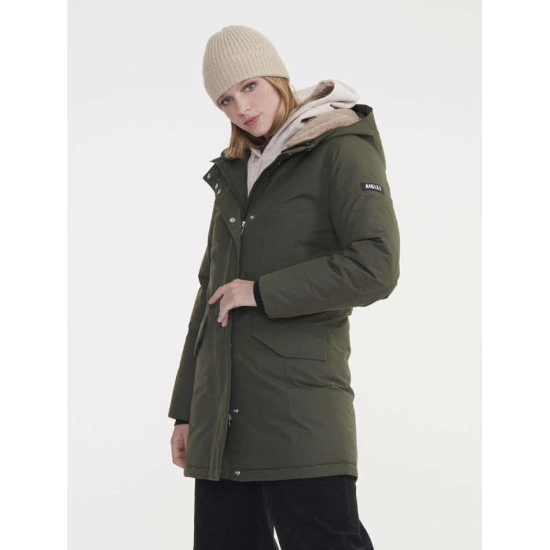 Aigle Parka GTX Capuche Fourrée Duvet Parka femme Hardloop