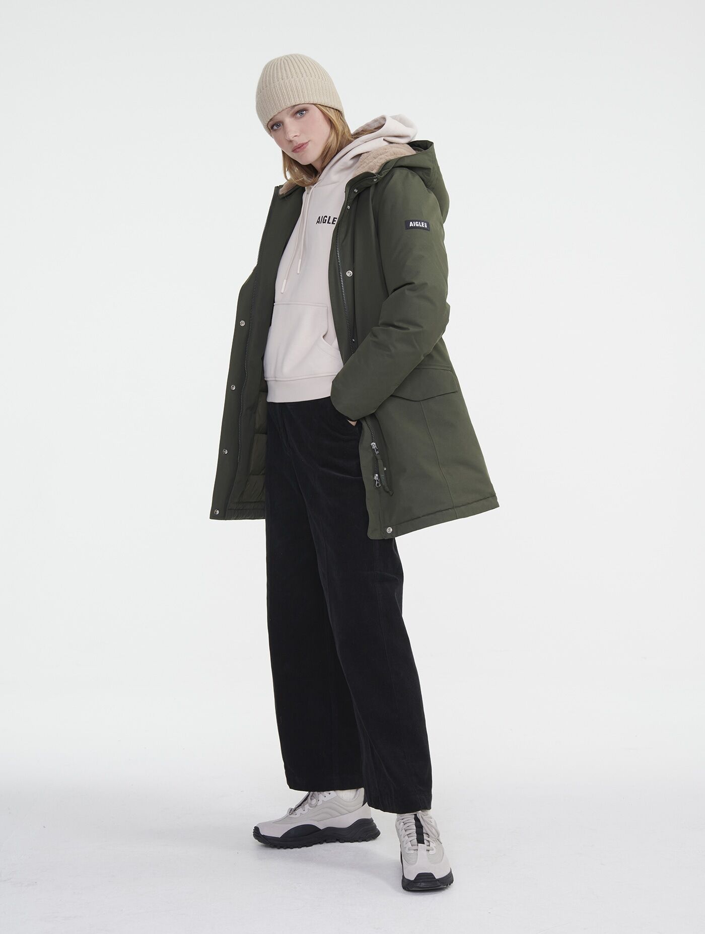 Aigle Parka GTX Capuche Fourrée Duvet - Parka - Damen | Hardloop