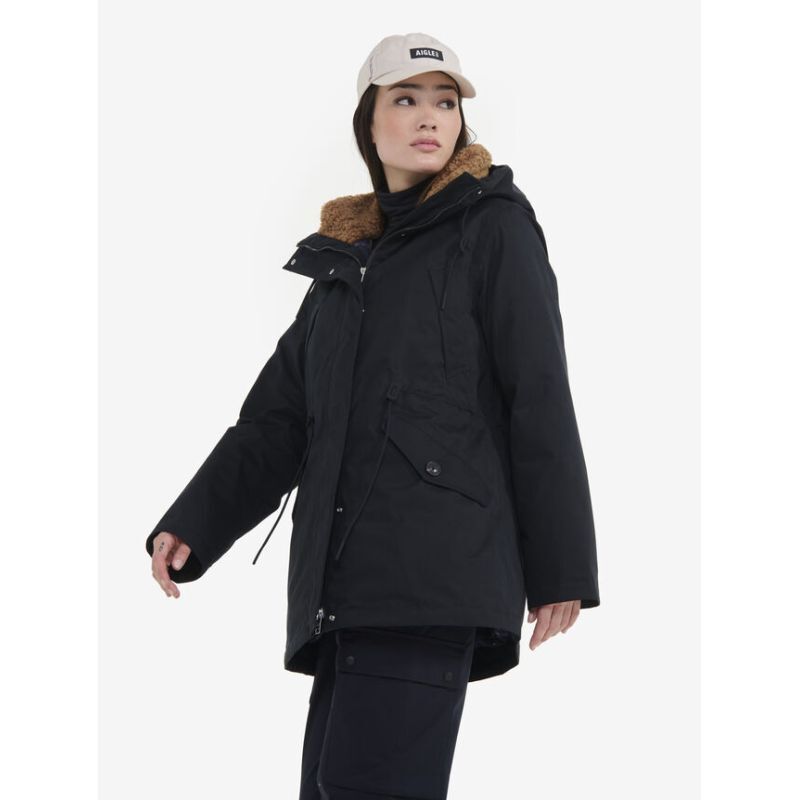 Aigle Parka Très Chaude Imperméable MTD Mi-Longue - Kurtka zimowa damska | Hardloop