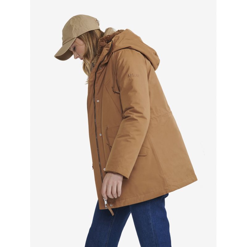 Aigle Parka Très Chaude Imperméable MTD Mi-Longue - Parka mulher | Hardloop