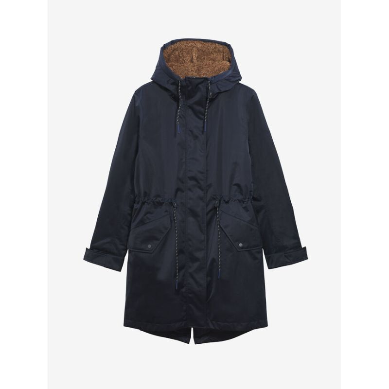 Aigle Parka Longue Imperméable MTD Doublée Sherpa - Parka - Donna | Hardloop