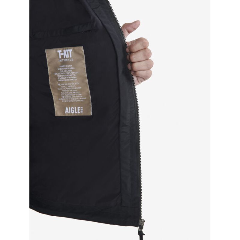 Aigle Veste Courte MTD 2 Couches Capuche - Giacca antipioggia - Uomo | Hardloop