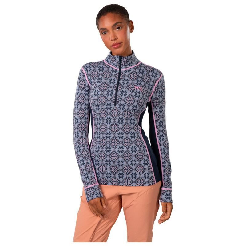 Rose Half Zip - Merino undertøj - Damer