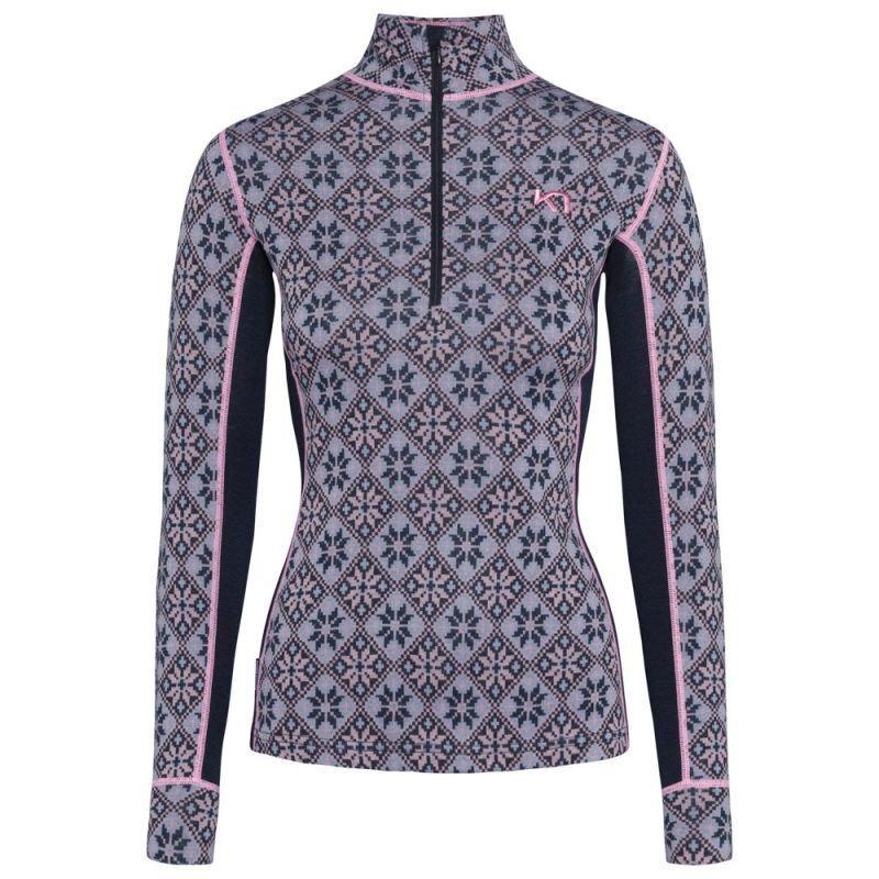 Kari Traa Rose Half Zip - Merinounterwäsche - Damen