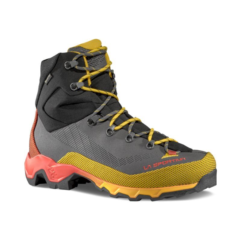 La Sportiva Aequilibrium Trek GTX - Chaussures trekking homme Carbon/Yellow 45